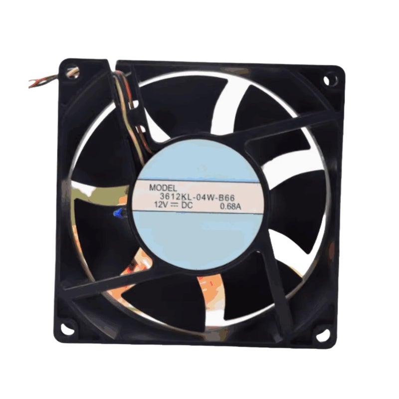 90mm 90x90x32mm DC 12V 0.68A Cooling Fan 3612KL 04W B66 9032 - Image 2