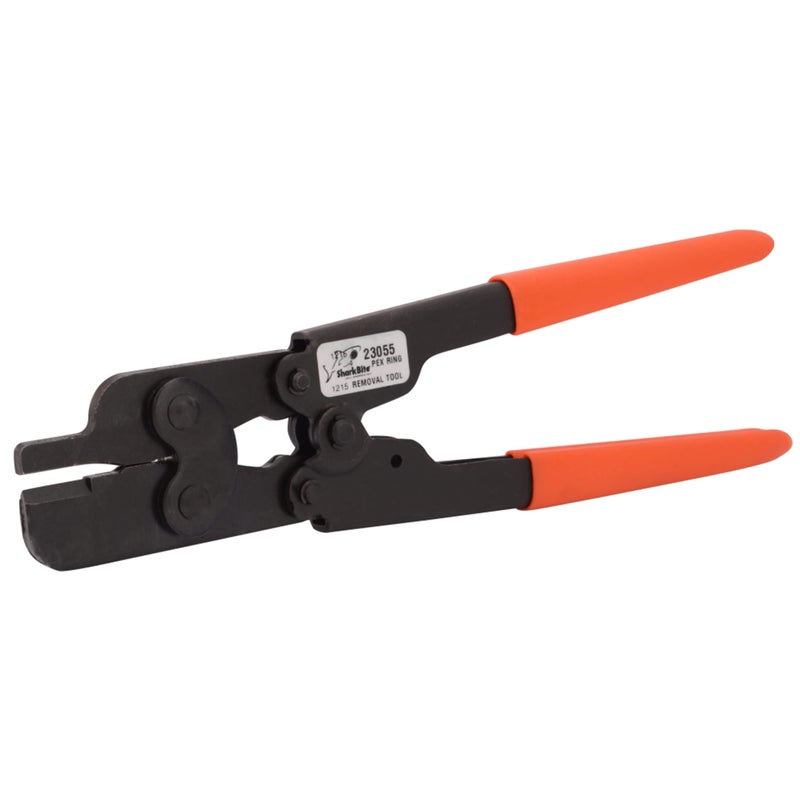 SharkBite PEX Crimp Ring Removal Tool, 1/2, 3/4 and 1 Inch Copper Crimp Rings, Orange Handles, Plumbing Fittings, 23055 - Image 5