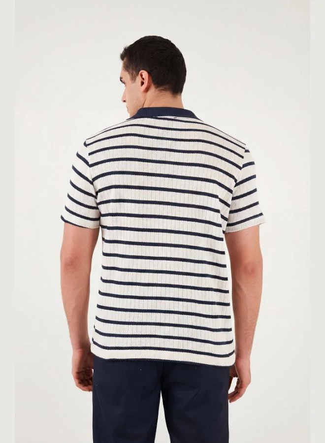 Buratti  Buratti Cotton Regular Fit Polo T-Shirt Men's POLO T-SHIRT 5904022 for Men | Best Price UAE