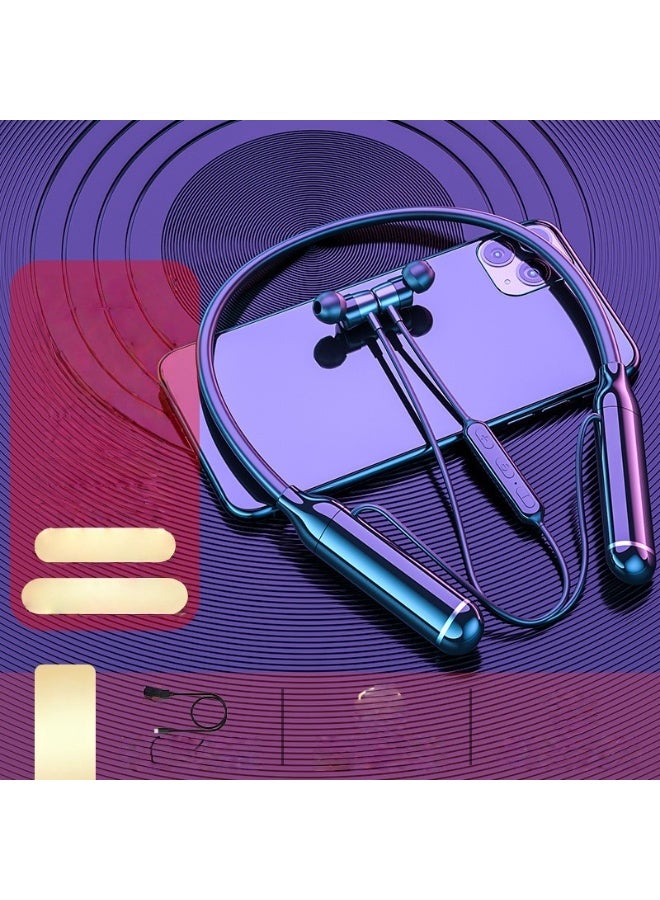 EBMINI New Sports Ultra Long Standby Life Neck Hanging Wireless Bluetooth Earphones