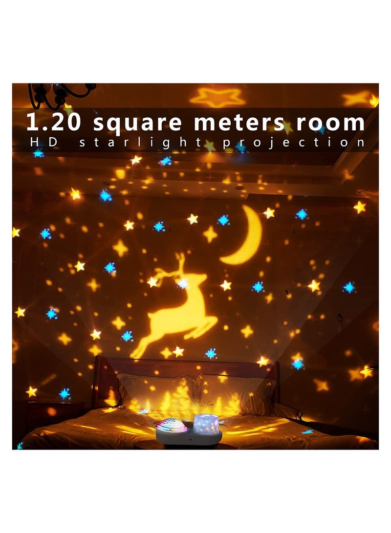 KASTWAVE جهاز عرض ضوء الليل مشروع ضوء السماء ليل ضوء السقف جهاز عرض قبة النجوم مشروع ضوء النجوم المتحركة 360 درجة جهاز عرض السماء النجوم المضيئة - Image 2