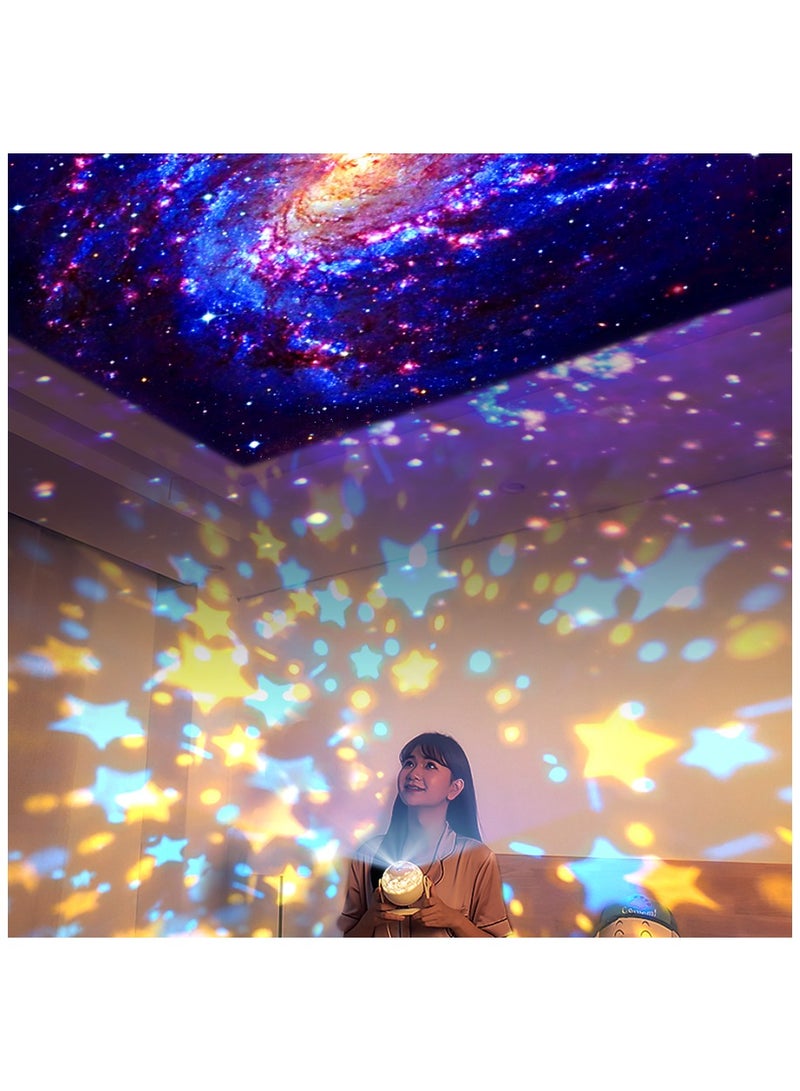 KASTWAVE جهاز عرض ضوء الليل مشروع ضوء السماء ليل ضوء السقف جهاز عرض قبة النجوم مشروع ضوء النجوم المتحركة 360 درجة جهاز عرض السماء النجوم المضيئة - Image 3