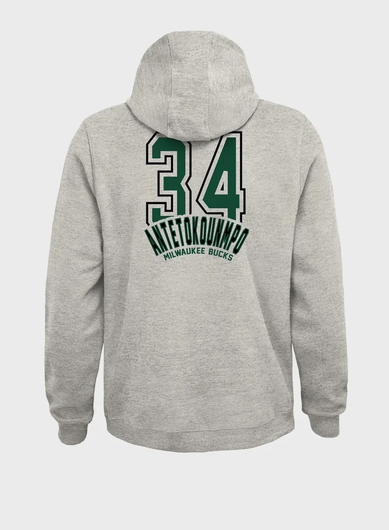 NBA NBA Antetokounmpo Giannis Milwaukee Bucks Hoodie