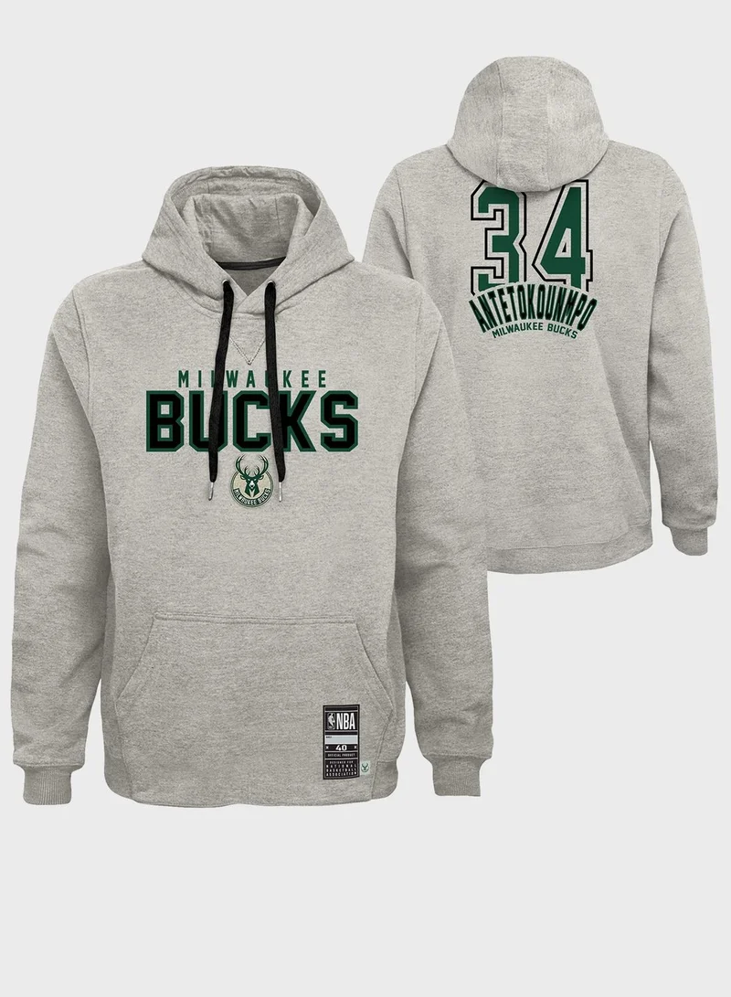 NBA NBA Antetokounmpo Giannis Milwaukee Bucks Hoodie