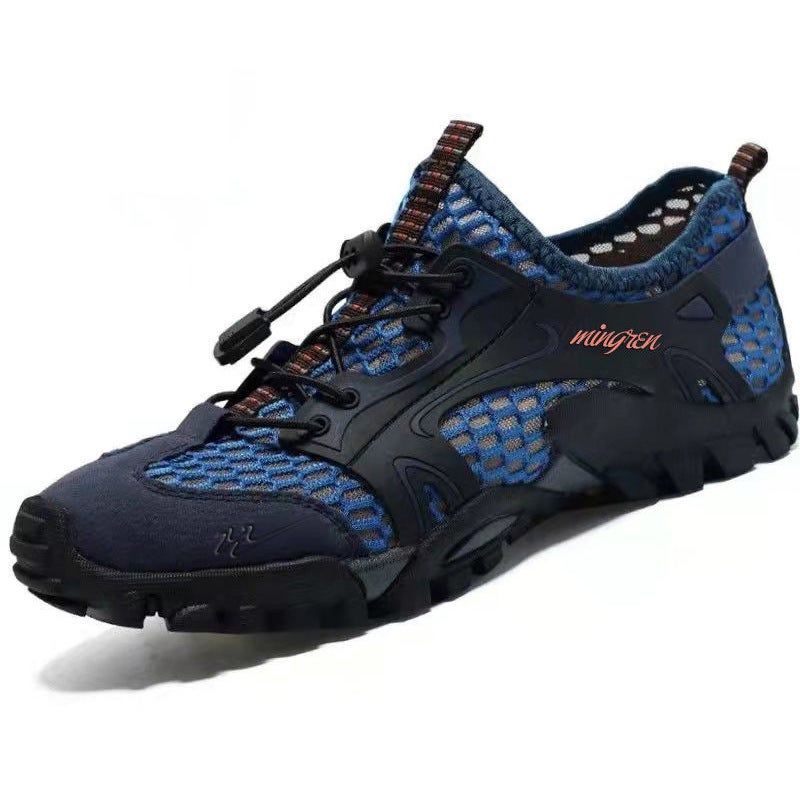 Summer Outdoor Breathable Men'S Sandals Mountaineering Noodles Men'S Casual Mountaineering Shoes Lightweight Water Shoes Mesh Shoes Trendy Wading - Image 3