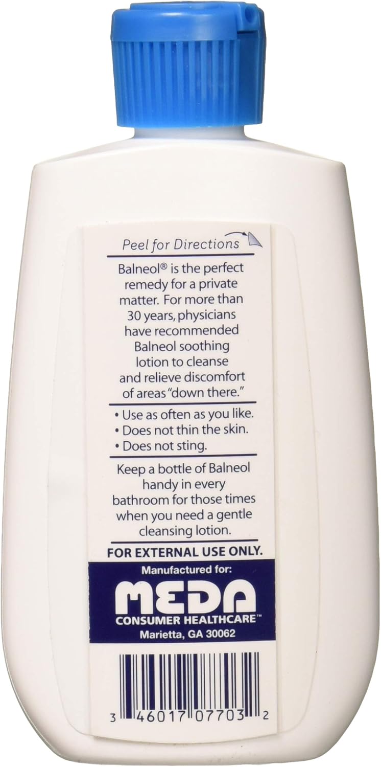 Balneol Hygienic Cleansing Lotion for Vaginal and Perianal Discomfort, 3.0-Ounce Bottles (Pack of 2) - Image 3