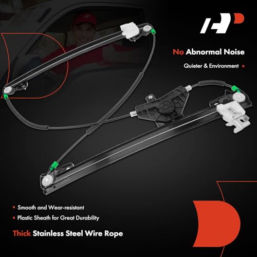 A-Premium Power Window Regulator Without Motor Compatible with Nissan Pathfinder 2013-2021 Sport Utility Front Left Driver Side - Image 4