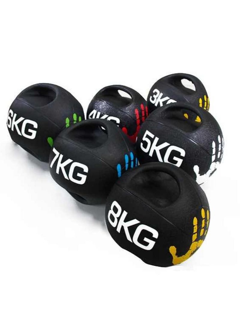 COMMANDO Medicine Ball With Handle Different Weight Options  - Image 1