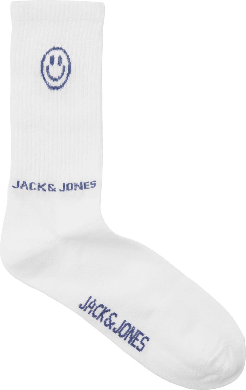 Jack Jones Embroidered Single Socks - Smiley - Image 1