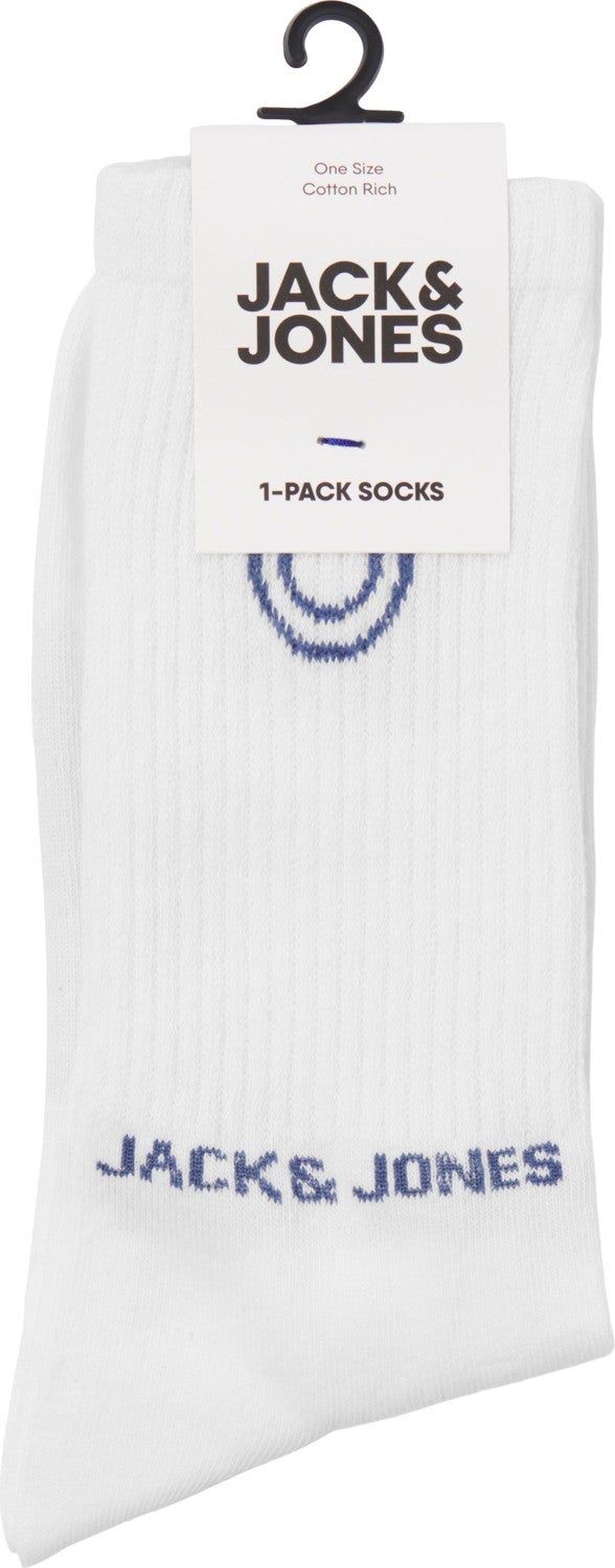 Jack Jones Embroidered Single Socks - Smiley - Image 2