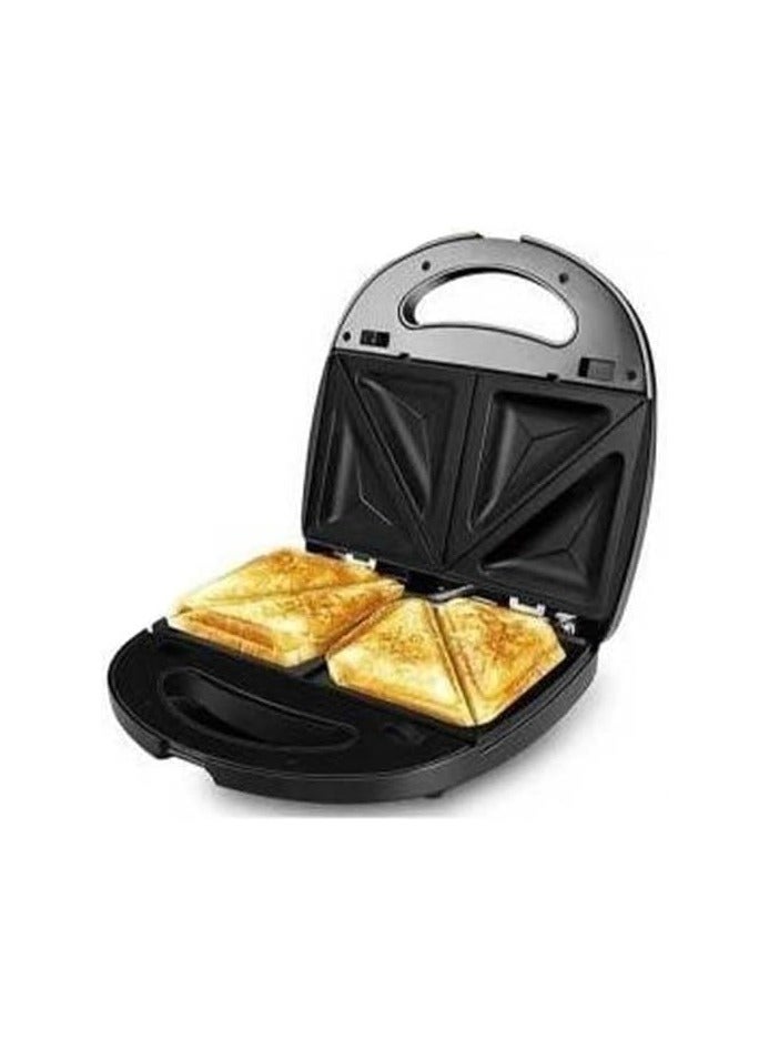 Sokany 3 in 1 Sandwich Maker, 750 Watt, Black- KJ-302 - Image 2