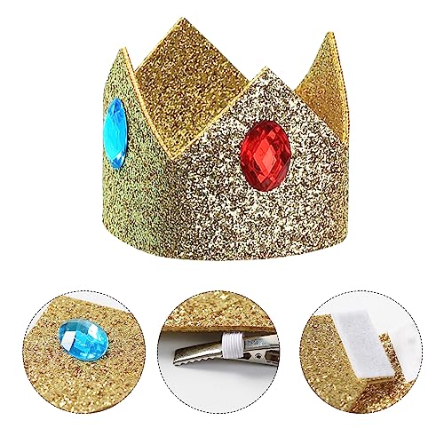 Fancheer Princess Crown for Women Halloween Costume Dress Up Accessory - Image 3