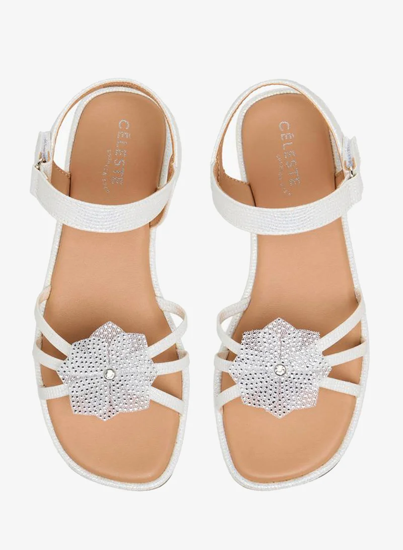 سيليست Girls Hook & Loop Sandals Ramadan Collection