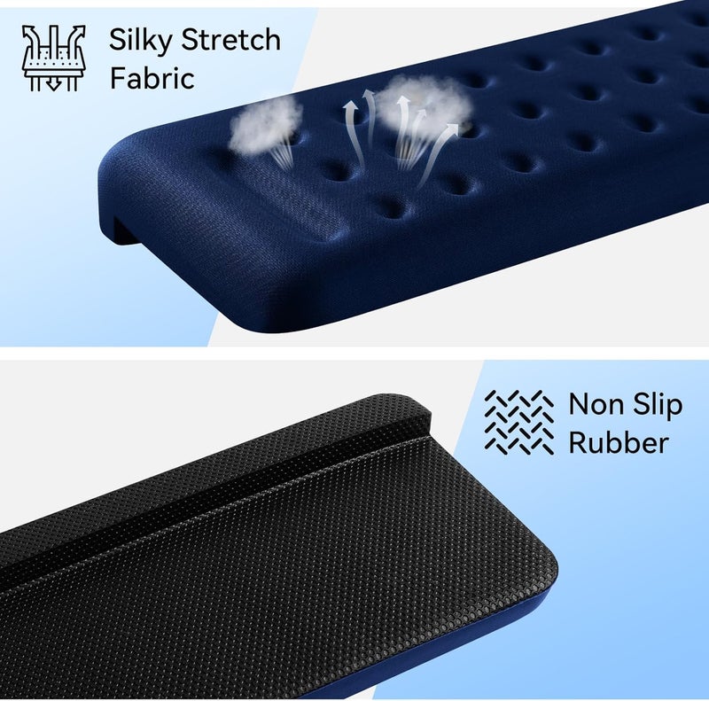 Sushret 2PCS L-Shaped Wrist Elbow Support for Desk Edge, Dark Blue - Image 5