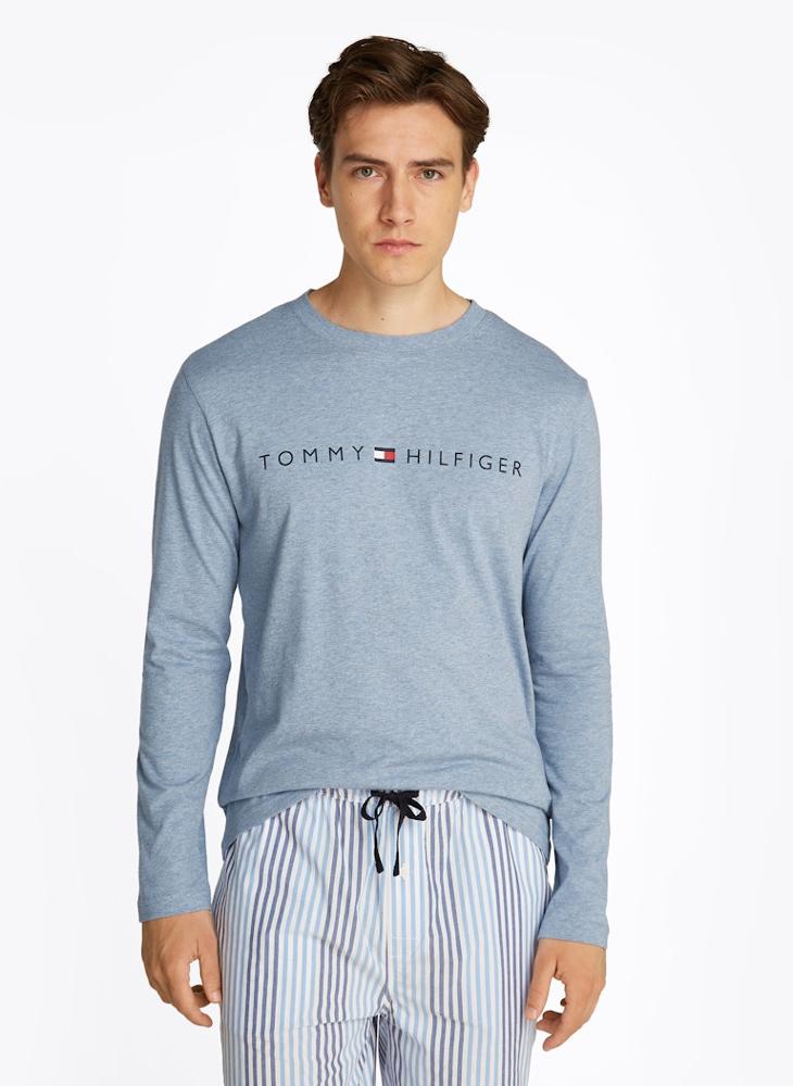 TOMMY HILFIGER Long Sleeve Pyjama T-Shirt  - Image 1