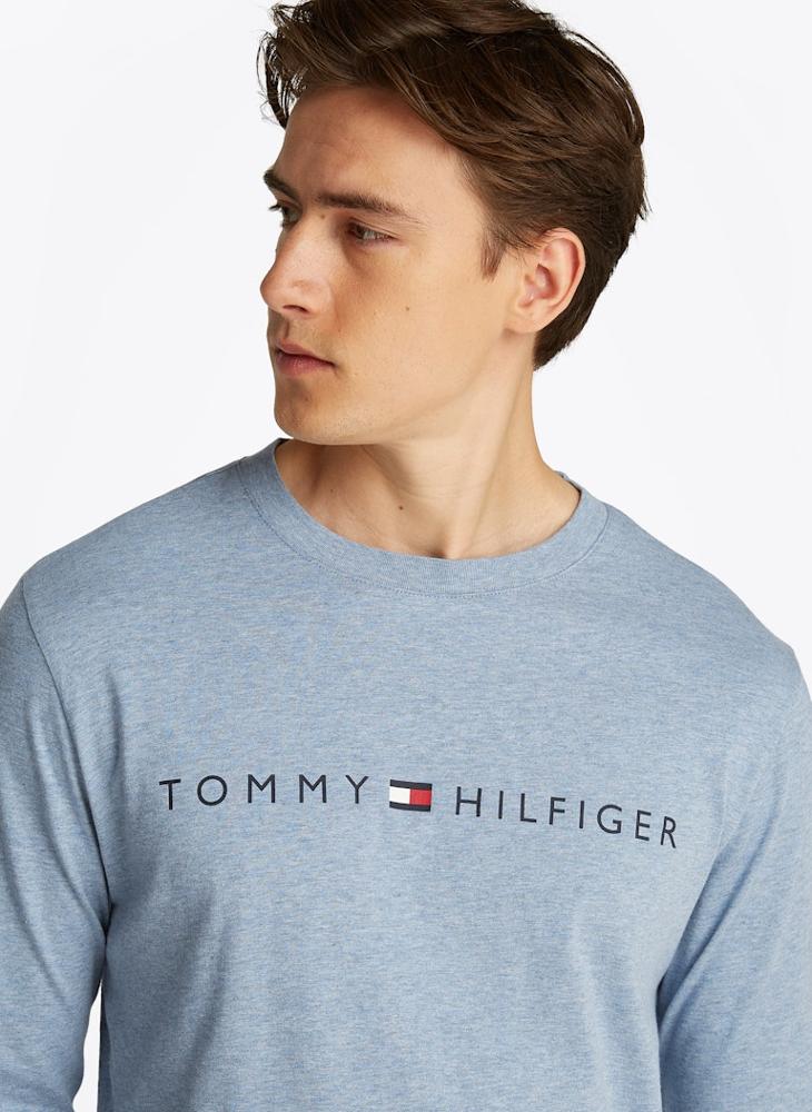 TOMMY HILFIGER Long Sleeve Pyjama T-Shirt  - Image 3