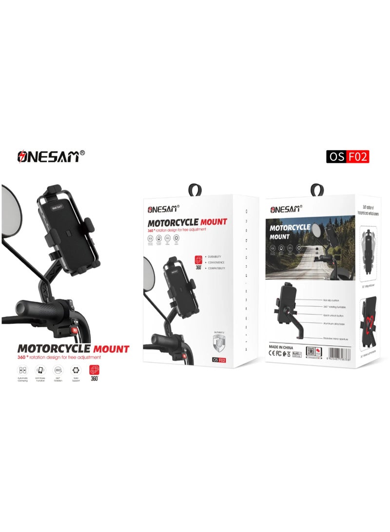 Earlodom ONESAM Motorcycle Mount for mobile phones