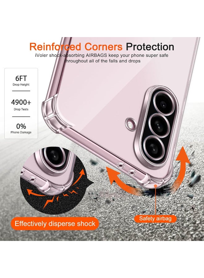 Shockproof Transparent Case Compatible with Samsung Galaxy A35