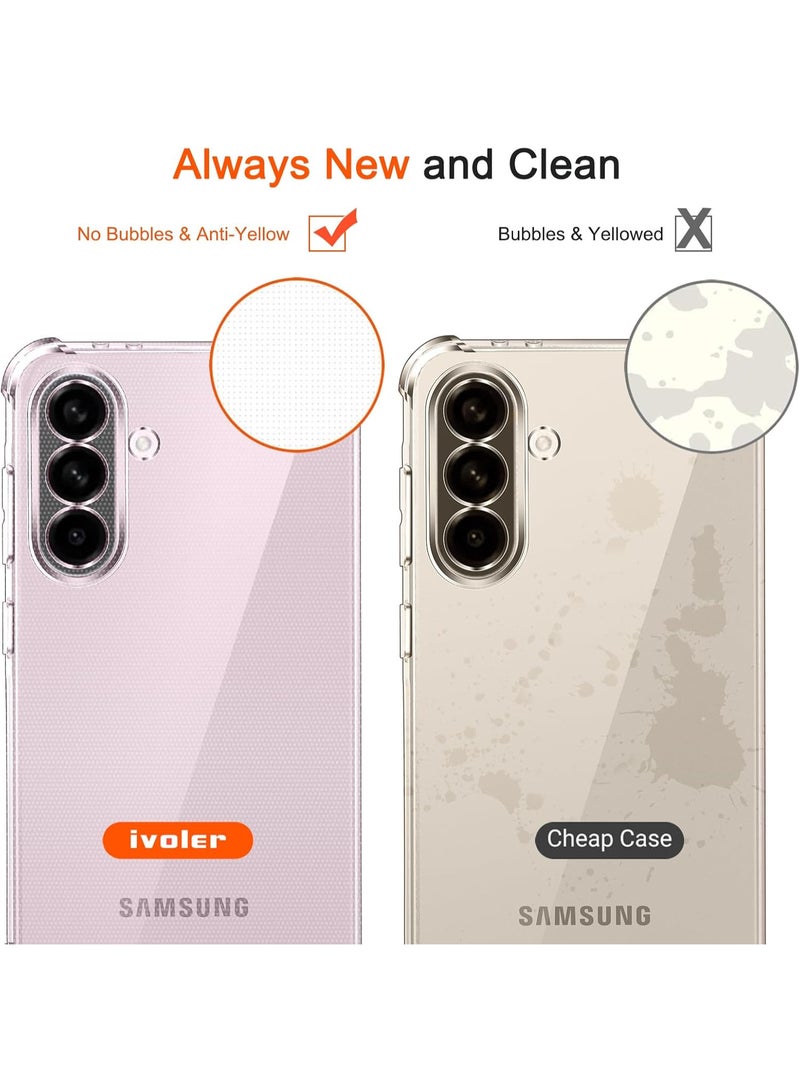 Shockproof Transparent Case Compatible with Samsung Galaxy A35