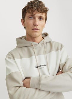 JACK & JONES Jorvesterbro Colour Block Hoodie  - Image 3
