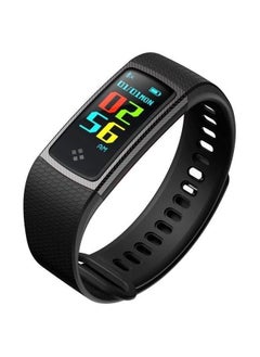PROMASS Heart Rate Fitness Activity Tracker with Blood Pressure Monitor - Black 