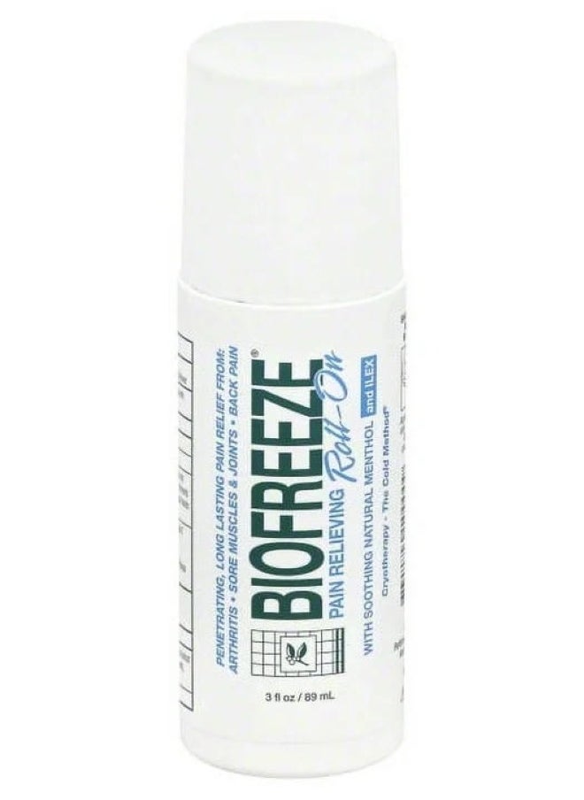 Biofreeze Temporarily Relief Roll On For Pain Of Muscle And Joint 89 ML  - Image 2