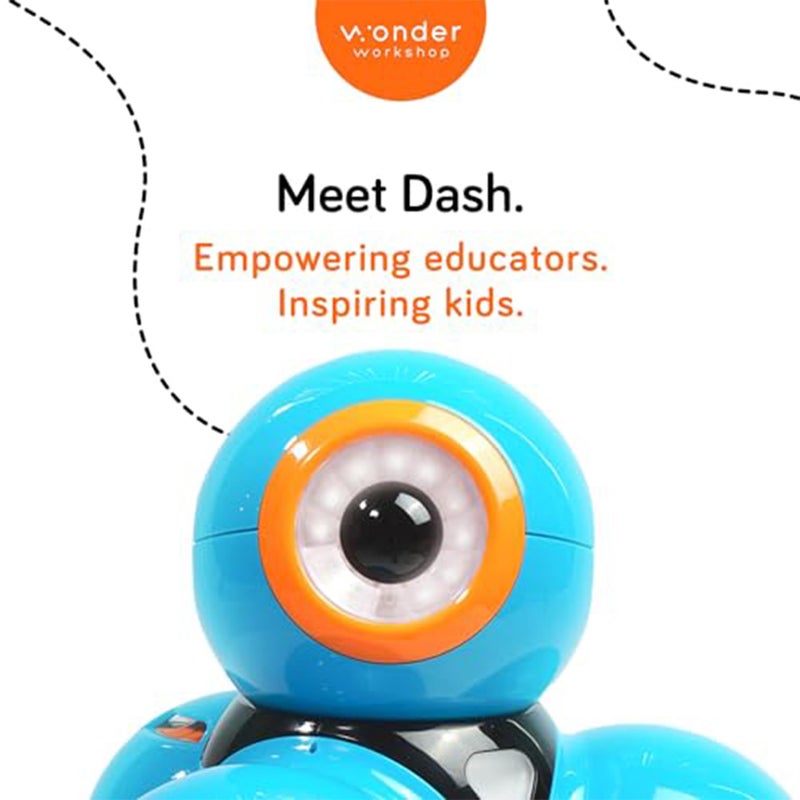 Wonder Workshop Wonder Workshop Dash Robot – Coding Robots for Kids 6+ – Voice Activated STEM Robot Toys – Interactive, Educational & Programmable  - Image 2