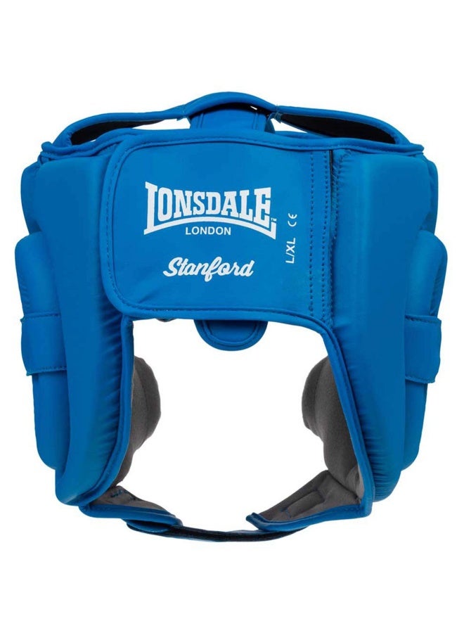 Lonsdale Stanford Headguard Blue/White S/M - Image 2
