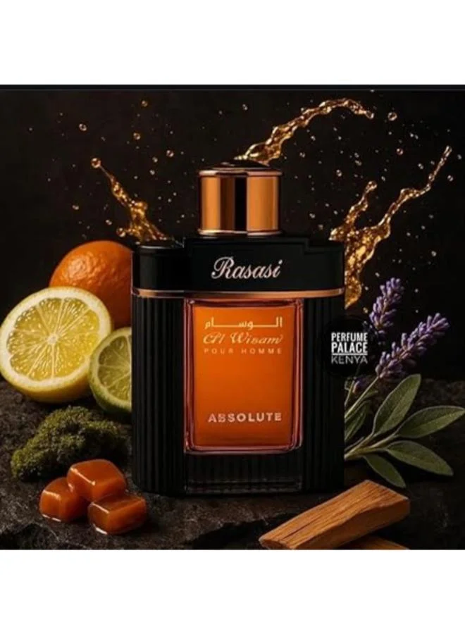 Rasasi Al Wisam Absolute Pour Homme Edp 100Ml