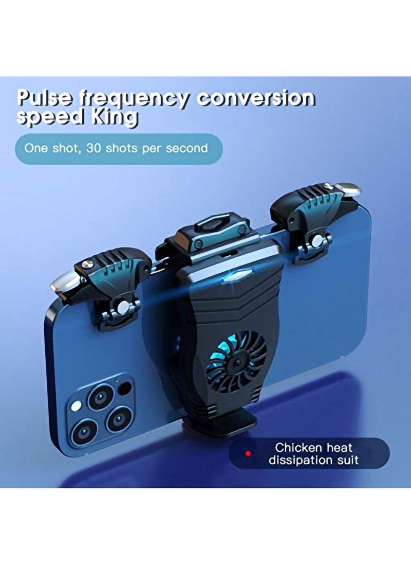KASTWAVE - Phone Cooler For Gaming, Gaming Controller Joystick Accessory for SmartPhone, Niversal Mobile Phone Game Cooler System Cooling Fan Gamepad Radiator - Image 1