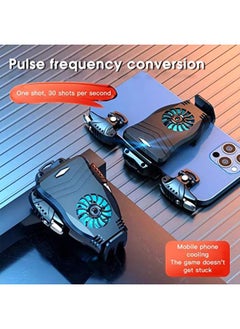 KASTWAVE Phone Cooler For Gaming, Gaming Controller Joystick Accessory for SmartPhone, Niversal Mobile Phone Game Cooler System Cooling Fan Gamepad Radiator  - Image 4