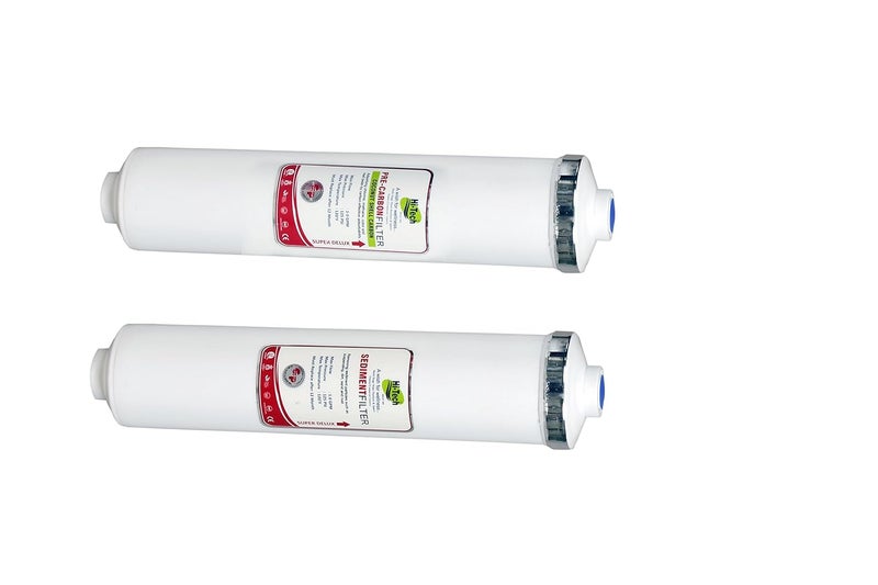 Hi-Tech RO Water Purifier Filter Set (Pre- Carbon Filter and Sediment Filter) - Image 3