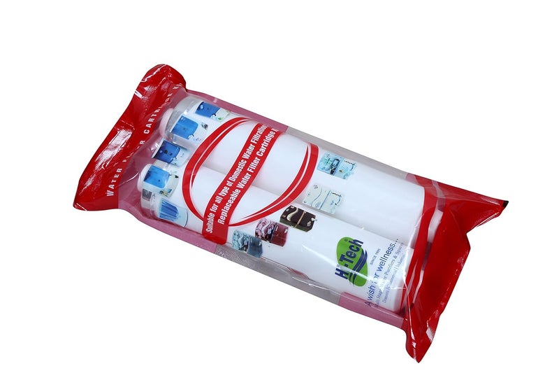Hi-Tech RO Water Purifier Filter Set (Pre- Carbon Filter and Sediment Filter) - Image 4