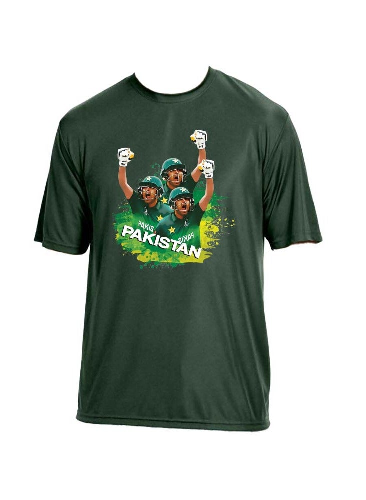 Pakistan Unisex Sports Green Jersey - T-shirt, Drawstring Bag, Cap, and Scarf - Perfect for Pakistan Cricket Fans and Cricket Lovers  - Image 5
