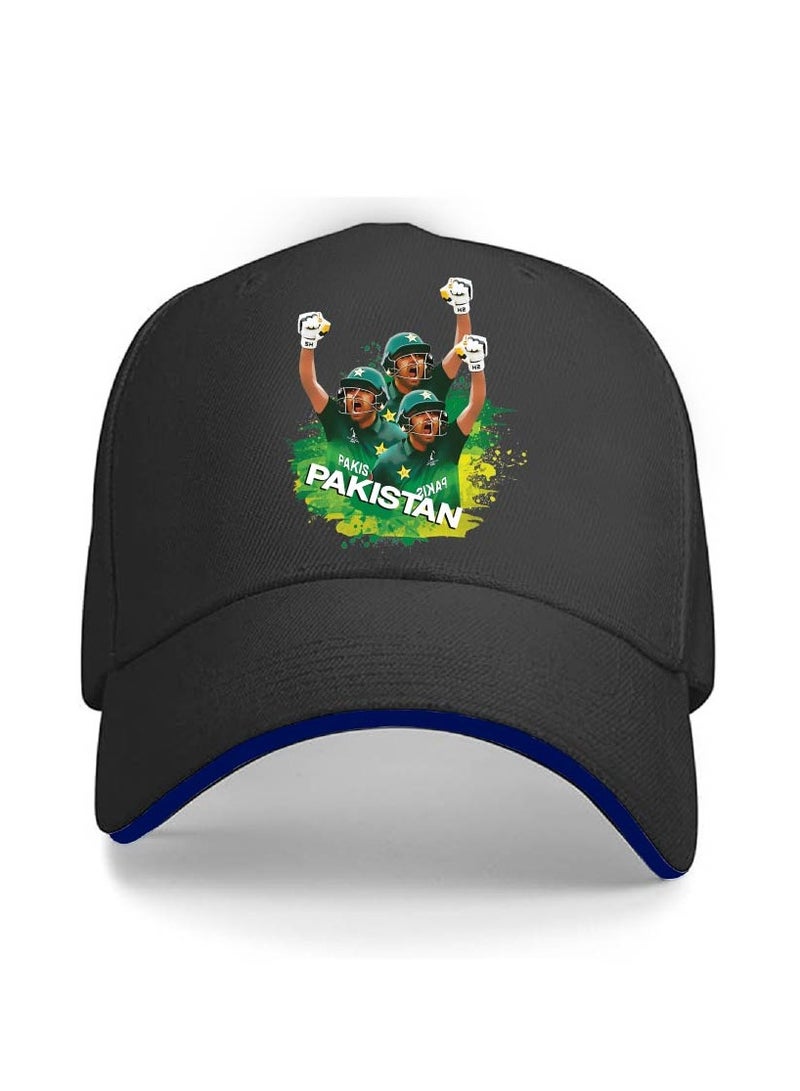 Pakistan Unisex Sports Green Jersey - T-shirt, Drawstring Bag, Cap, and Scarf - Perfect for Pakistan Cricket Fans and Cricket Lovers  - Image 4