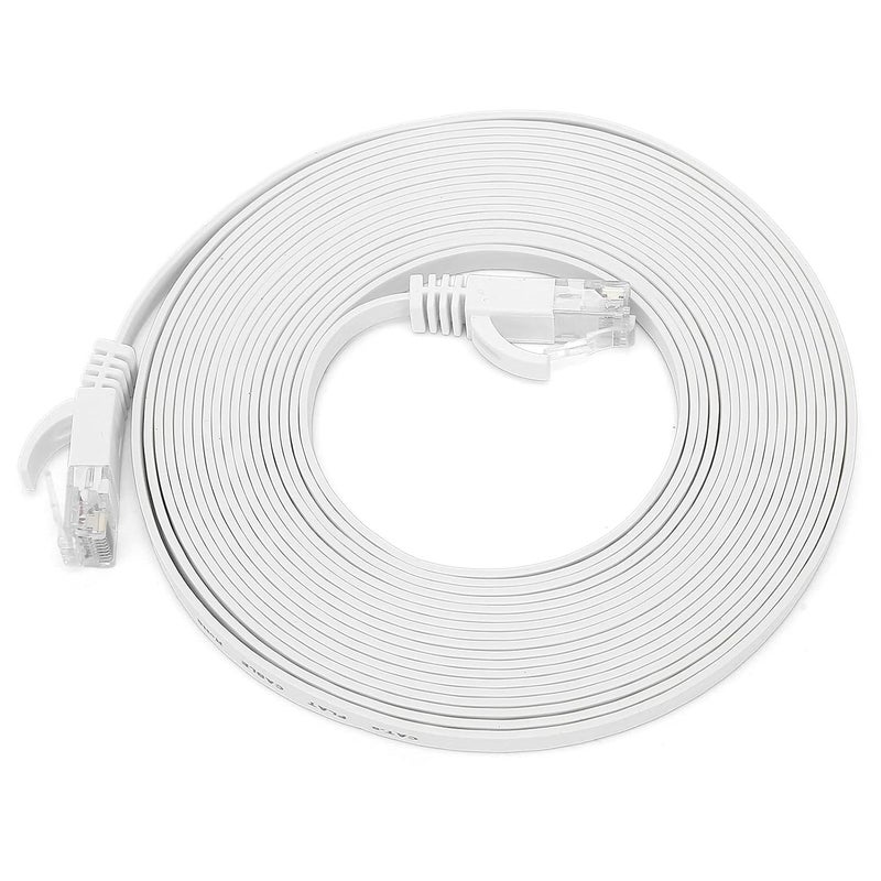 كابل إيثرنت جيجابت CAT6 سلك نحاسي ناعم 8 نواة مزدوجة ملتوية لتوصيل الشبكة لأجهزة متعددة (#4) - Image 1