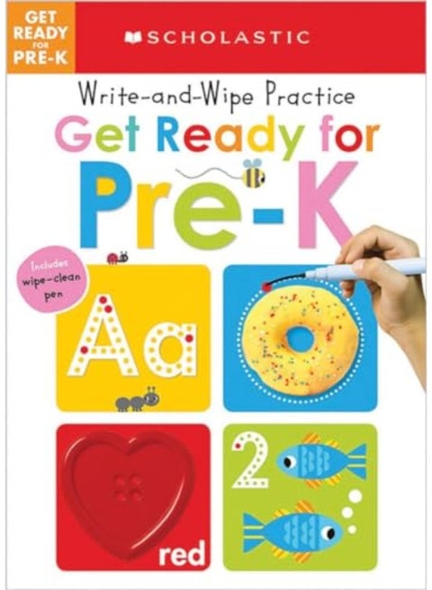 Get Ready For Prek Write And Wipe Practice Scholastic Early Learners Write And Wipe By Scholastic Paperback