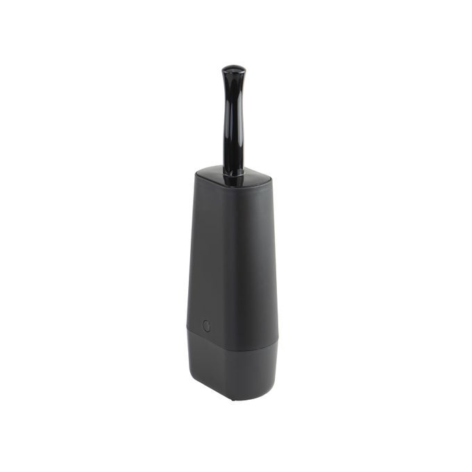 HYGENIC TOILET BOWL BRUSH WITH CADDY BLACK