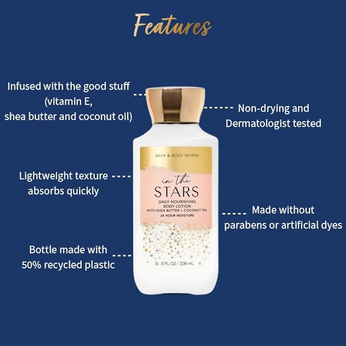 Bath & Body Works In the Stars Daily Nourishing Body Lotion 236ml - Image 3