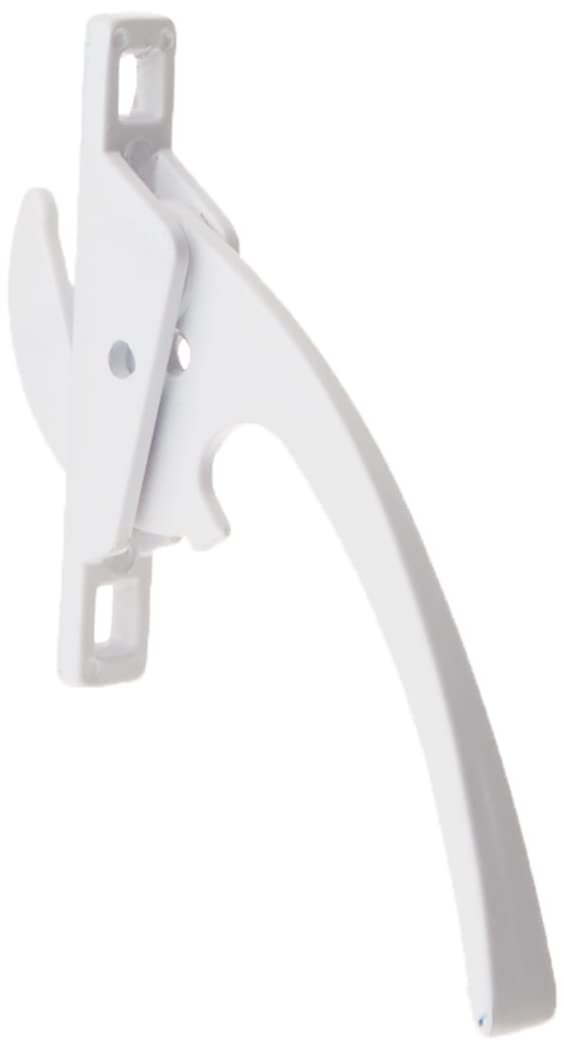 Prime-Line مقبض قفل نافذة كاسمنت أبيض Prime-Line H 3716 (عبوة واحدة) - Image 1