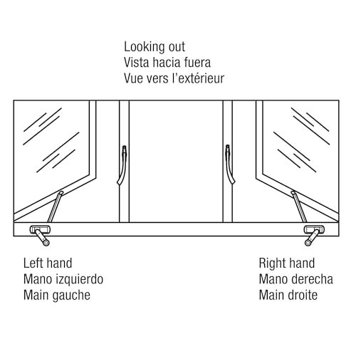 Prime-Line مقبض قفل نافذة كاسمنت أبيض Prime-Line H 3716 (عبوة واحدة) - Image 5