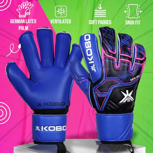 Kobo Football/Soccer Goal Keeper Professional Gloves - Image 2