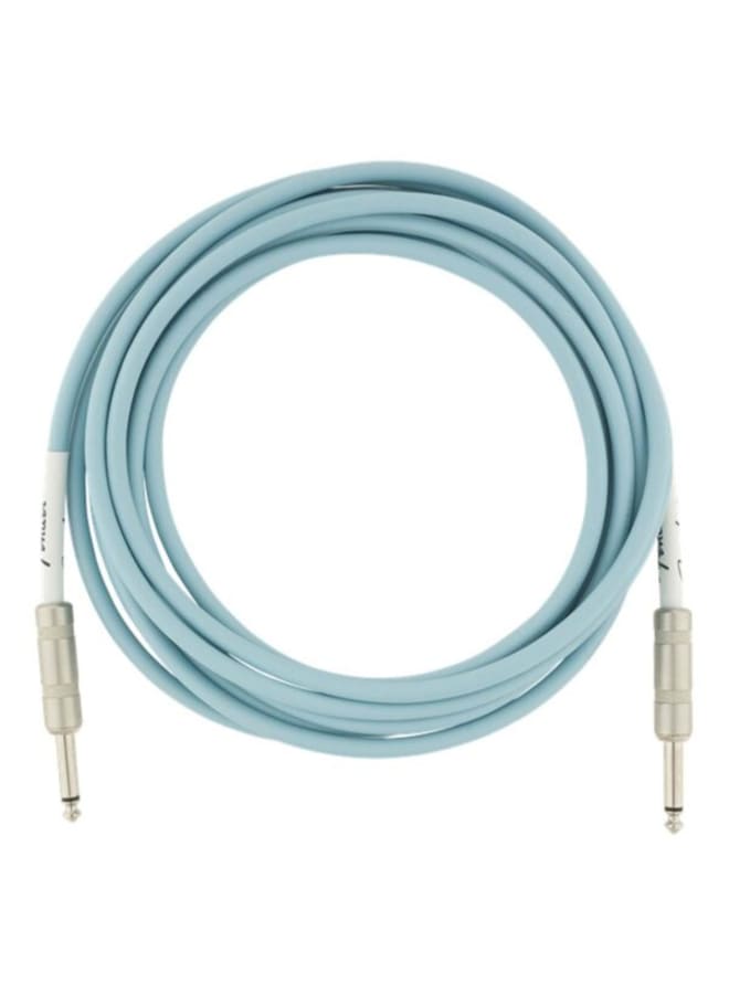 Fender Original Instrument Cable Daphne Blue 4.5m - Image 3