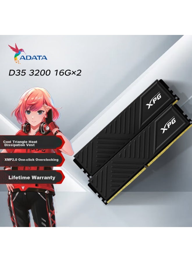 Adata 32gb Ddr4 3200 Desktop Memory Xpg-wilong D35 - Image 1