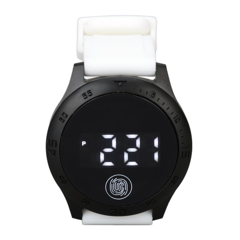 LED Digital Watch Large Dial LED Backlight - Waterproof Performance Touch Control Digital Watch - Simple Elegant Design Wrist Watch for Students - Image 3