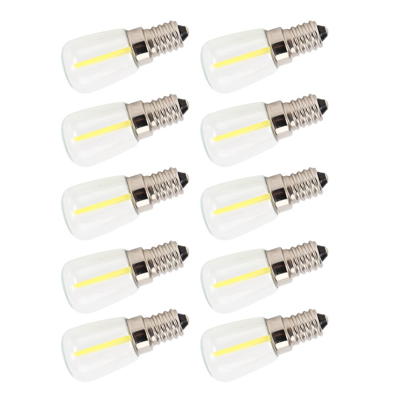 10Pcs E14 Long Filament Mini LED High Brightness Light Bulbs 1.5W AC230V - Image 4