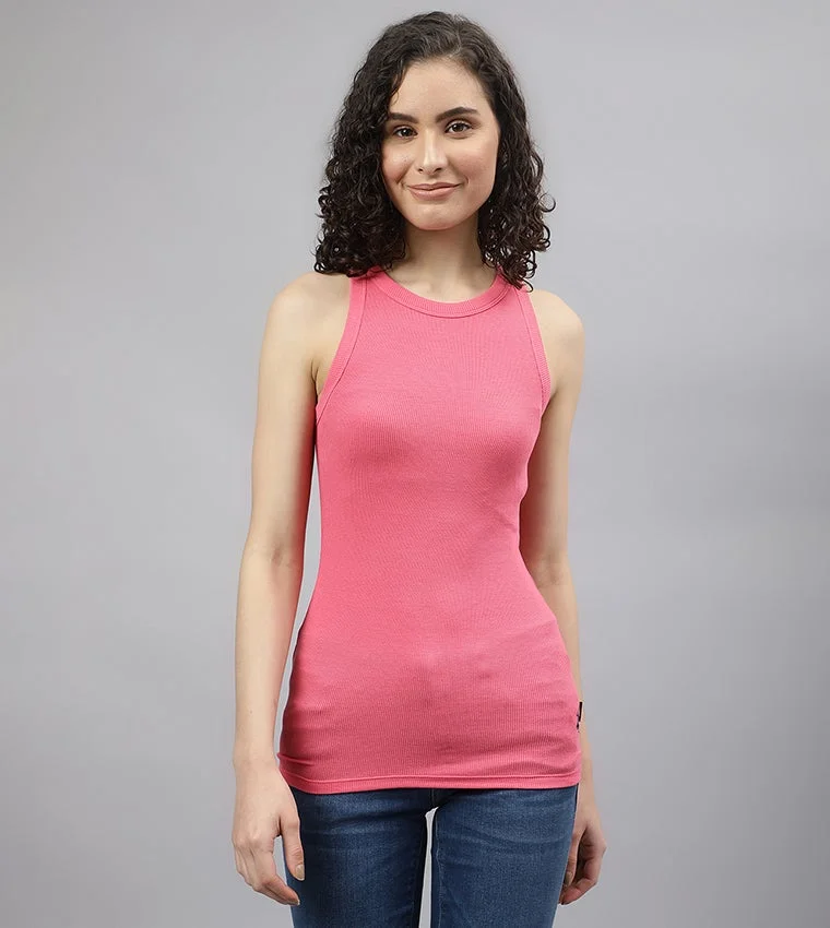 Solid Sleeveless Tank Top