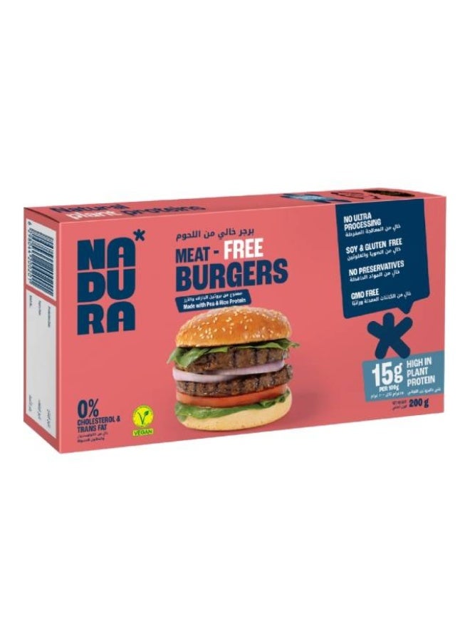 Plant Based Burger, Meat Free - 2 x 100g, UAE