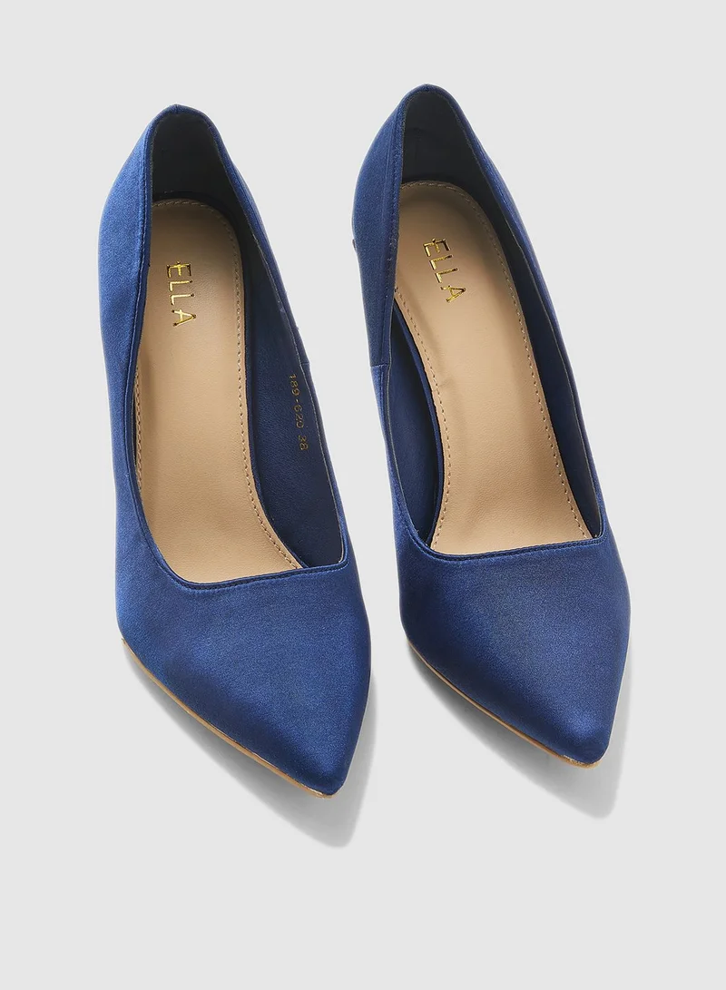 ELLA Embellished Pointed Toe Pumps
