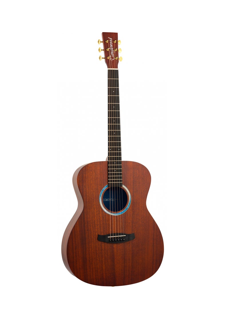 Tanglewood TE3BL Elemental Series Acoustic Guitar Solid Mahogany Top Orchestra Body – Natural Satin - Image 1